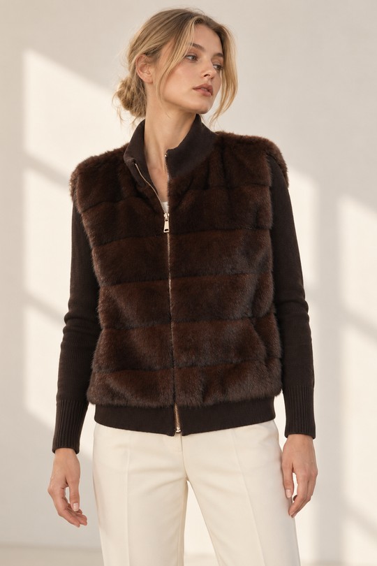 VST-AU41224-MARRON FONCÉ
