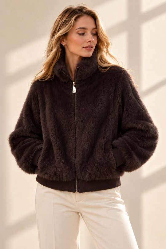 VST-AU41189-MARRON FONCÉ