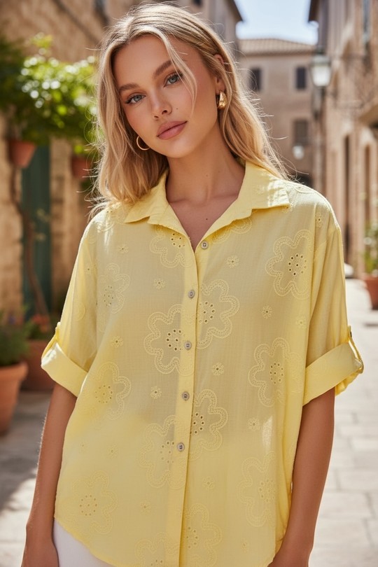 GR25005-BEIGE/JAUNE