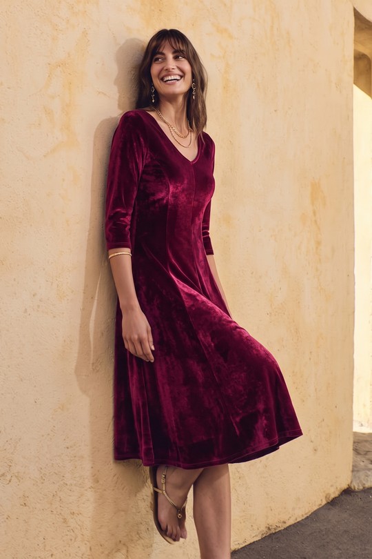 1670LML02VELVET matiere douce-BORDEAUX