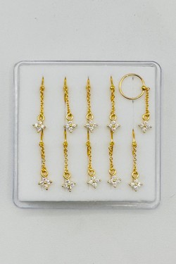 Piercing nez 151-DORÉ
