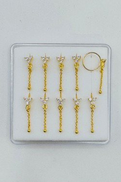 Piercing nez 152-DORÉ