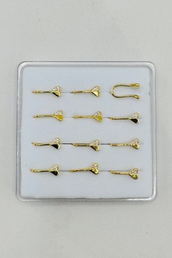 Piercing nez 157-DORÉ