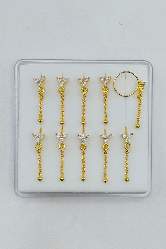 Piercing nez 152-DORÉ