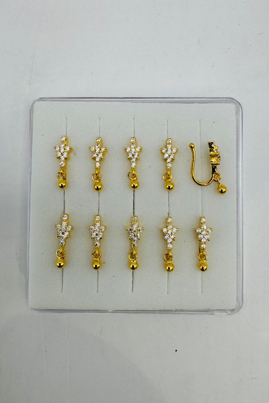 Piercing nez 165-DORÉ