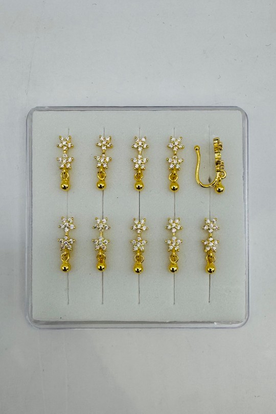 Piercing nez 166-DORÉ