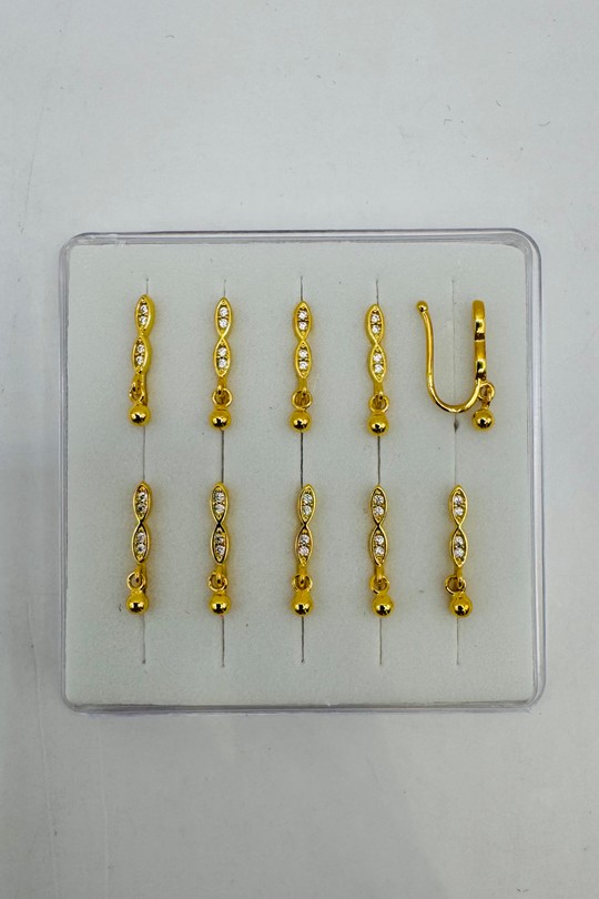Piercing nez 167-DORÉ