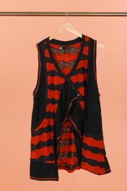 4687-NOIR/ORANGE