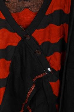 4687-NOIR/ORANGE