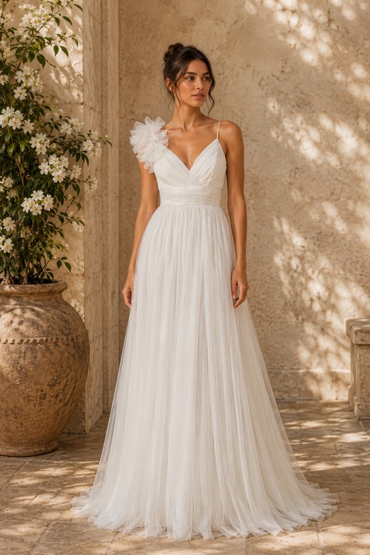 7042 BIG élastique-BLANC