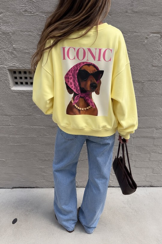 1477 ICONIC-JAUNE CLAIR