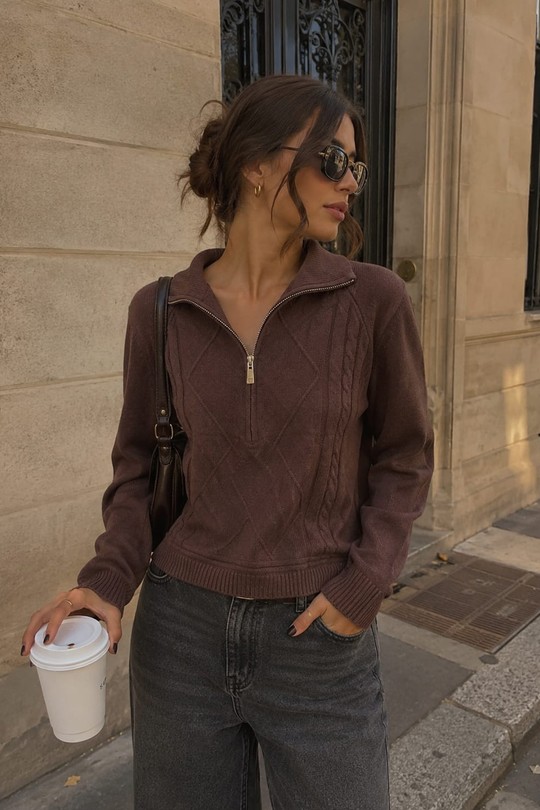 SONIA1100-MARRON FONCÉ