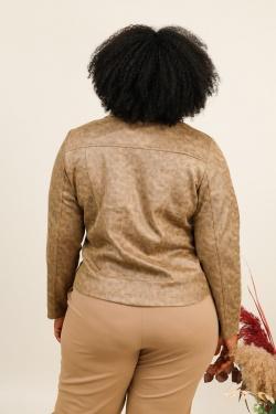 3955-25 SIMILICUIR -CHOCO
