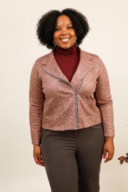3955-25 SIMILICUIR -CHOCO