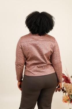 3955-25 SIMILICUIR -CHOCO