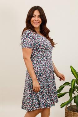 3767-26M PETITE FLEUR -MARINE
