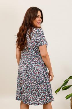 3767-26M PETITE FLEUR -MARINE