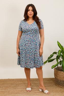 3767-26M PETITE FLEUR -MARINE