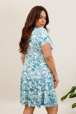 3767-26G PLANTE -TURQUOISE