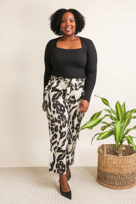 3769-26 LEOR-NOIR/BEIGE