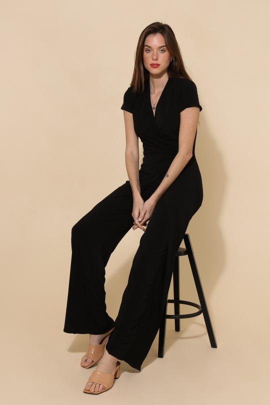 COMBINAISON LUTECE VISCOSE UNI-NOIR