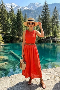 GL01051-ROUGE ORANGÉ