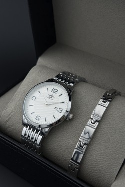 COFFRET HOMME OB8705G A-BLANC