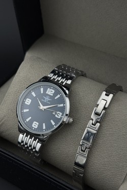 COFFRET HOMME OB8705G A-BLANC