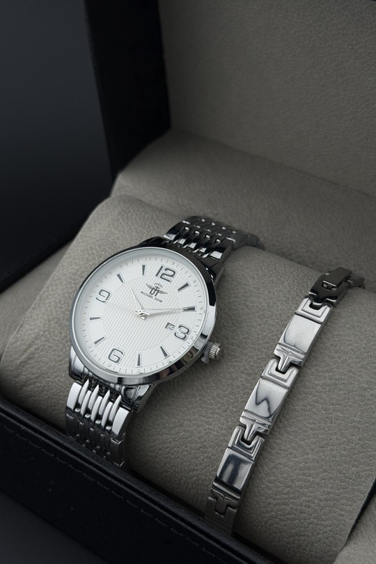 COFFRET HOMME OB8705G A-BLANC