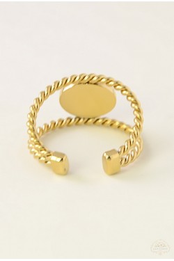 AL0951R-Bague ajustable-VERT FONCÉ