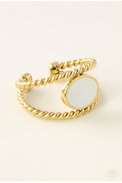 AL0951R-Bague ajustable-VERT FONCÉ