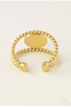 AL0951R-Bague ajustable-VERT FONCÉ