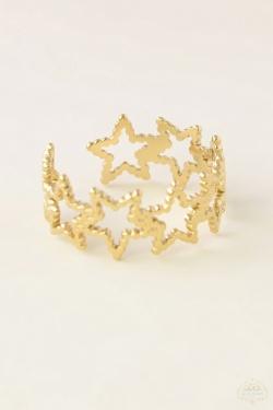 AL0958R-BAGUE AJUSTABLE EN ACIER INOXYDABLE-DORÉ
