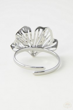 AL0959R-16 Bague ajustable en acier inoxydable argenté-ARGENT