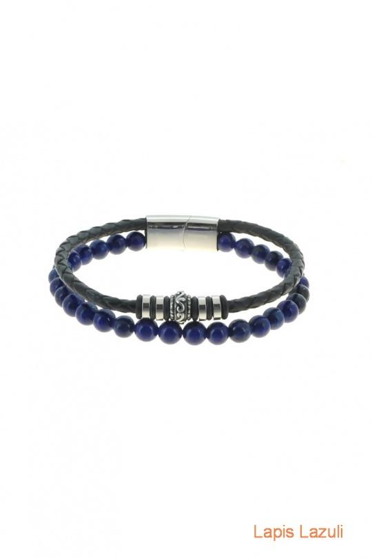 H3106B-2 Bracelet-homme-BLEU