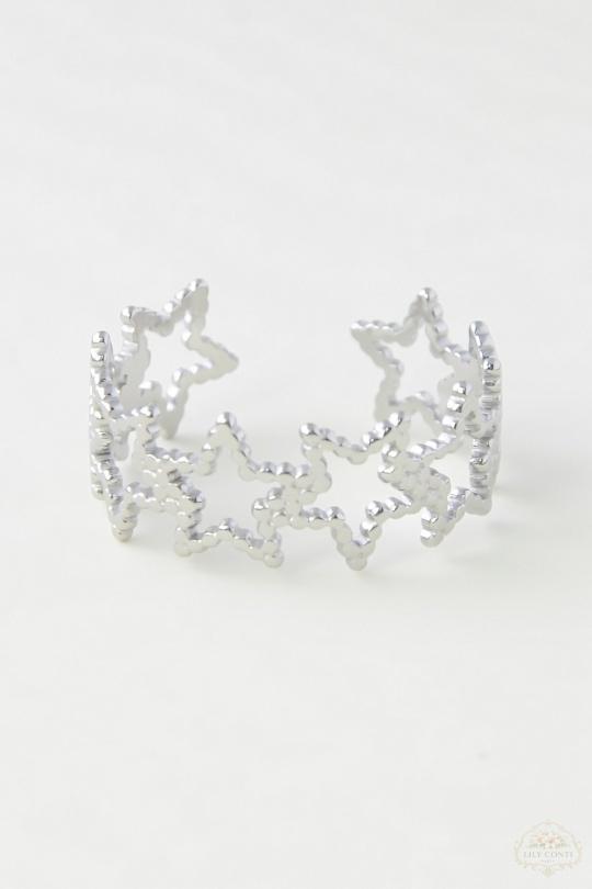 AL0958R-BAGUE AJUSTABLE EN ACIER INOXYDABLE-ARGENT