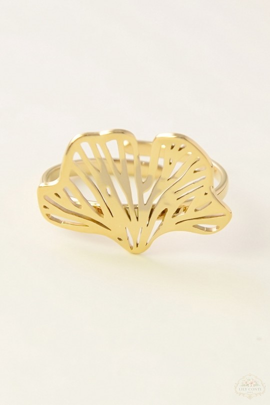 AL0959R-15 Bague ajustable en acier inoxydable-DORÉ