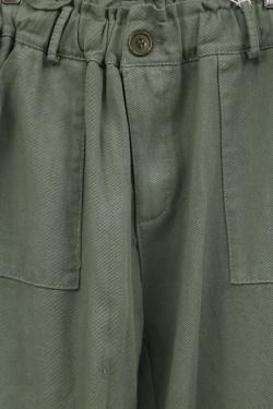 30513 PANTALON EN GABARDINE COTON-CAMEL