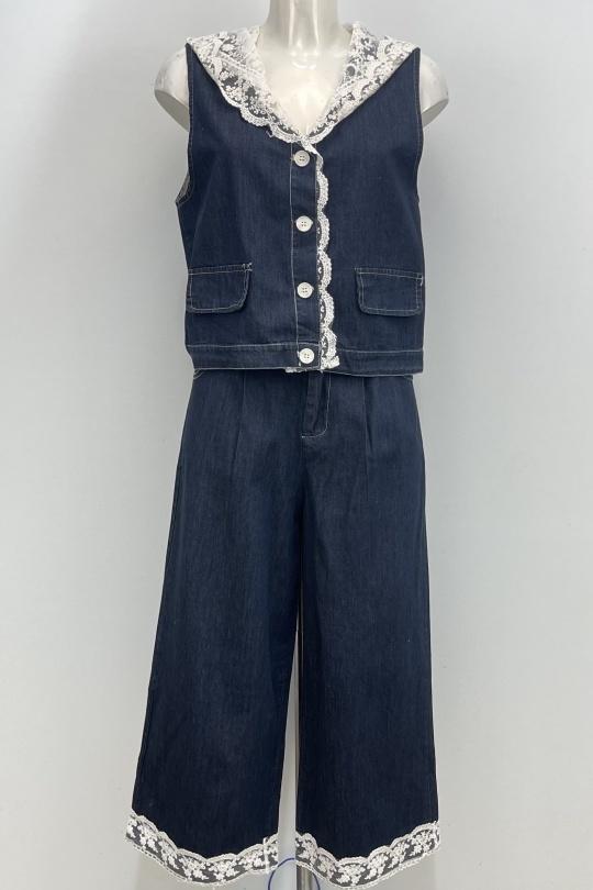 37639-BLEU FONCÉ