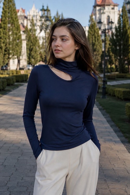 W2525-BLEU FONCÉ