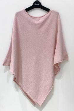 PONCHO-3D-V-ROSE PÂLE