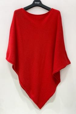 PONCHO-3D-V-ROSE PÂLE