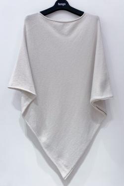 PONCHO-3D-V-ROSE PÂLE