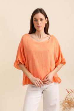 BLOUSE-LC-OLIVIA-ORANGE