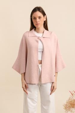 CAPE-25W703-ROSE PÂLE
