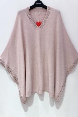 PONCHO-STRASS101-ROUGE