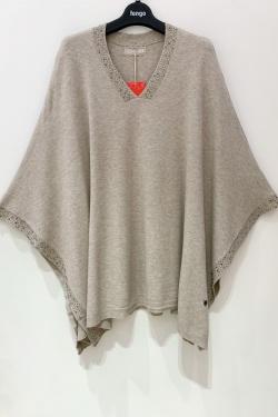 PONCHO-STRASS101-ROUGE