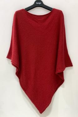 PONCHO-3D-V-ROSE PÂLE