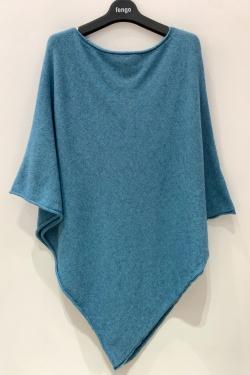 PONCHO-3D-V-ROSE PÂLE