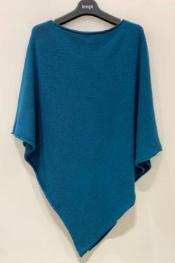 PONCHO-3D-V-ROSE PÂLE